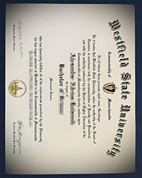 Purchase a fake WSU degree of Bachelor, Westfield State University diploma