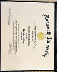 Purchase a fake Monmouth University diploma of Bachelor online