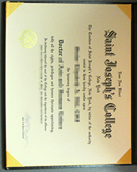 Fake SJNY Doctor degree, St. Joseph’s College diploma for sale