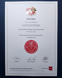 ACCA certificate in 2023, latest edition ACCA certificate for sale