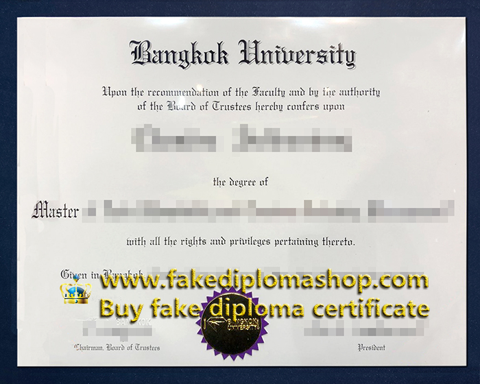 Bangkok university diploma Bangkok university diploma
