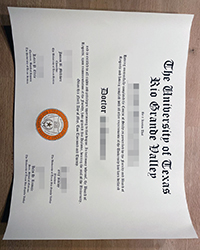 UTRGV diploma for sale, buy fake University of Texas Rio Grande Valley diploma