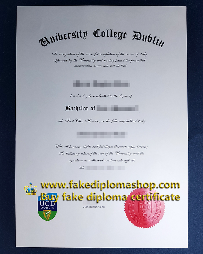 UCD Bachelor degree, University College Dublin diploma UCD Bachelor degree, University College Dublin diploma