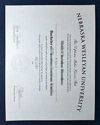 Fake NWU degree of Bachelor, Nebraska Wesleyan University diploma for sale