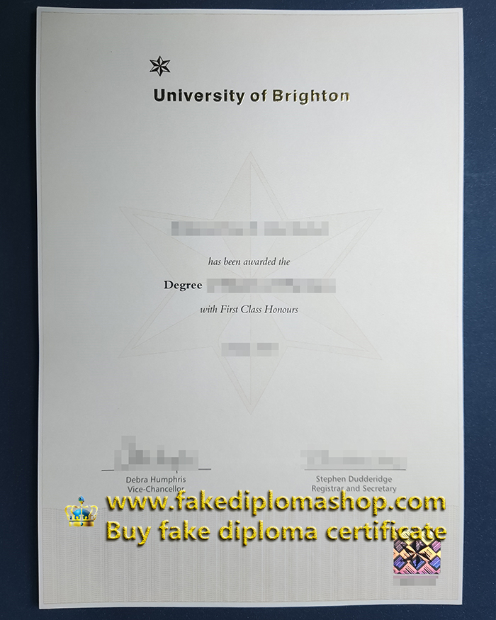 University of Brighton degree of Master University of Brighton degree of Master