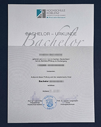 How long would it take for me to get the Hochschule Koblenz diploma of Bachelor?