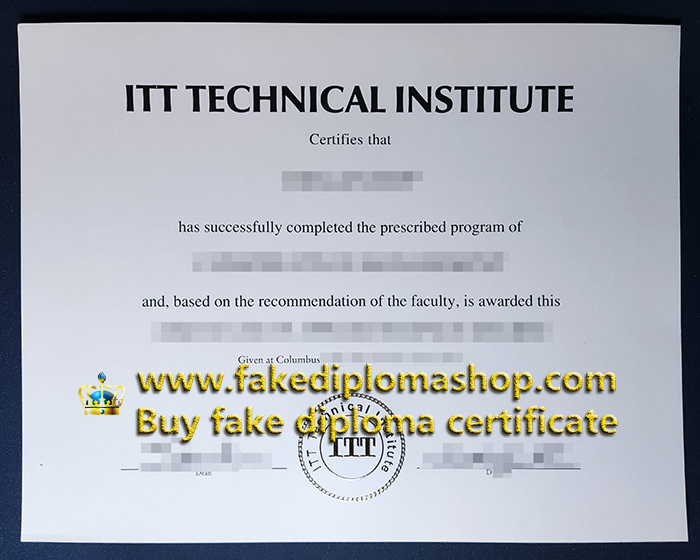 ITT Tech degree, ITT Technical Institute diploma ITT Tech degree, ITT Technical Institute diploma