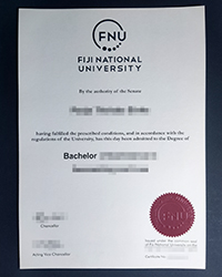 How long to get a Fiji National University diploma of Bachelor?