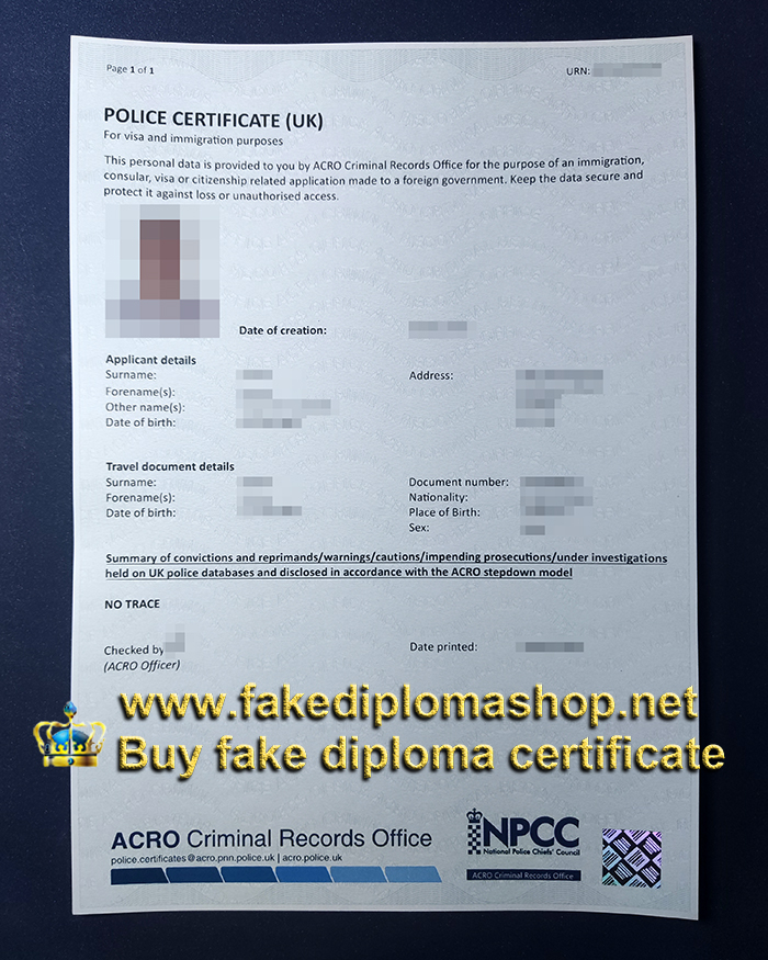 Order A UK Police Certificate For Getting A Visa