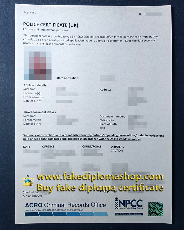 Order A UK Police Certificate For Getting A Visa order-a-uk-police-certificate-for-getting-a-visa