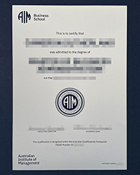 Why do you choose us to copy AIM Business School degree, Australian Institute of Management diploma?