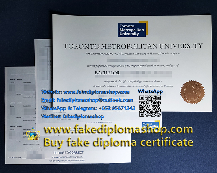 TMU diploma and transcript in 2024, Toronto Metropolitan University diploma and transcript TMU diploma and transcript in 2024, Toronto Metropolitan University diploma and transcript