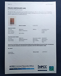 How long to get a UK NPCC Police certificate? National Police Chiefs’ Council certificate for sale