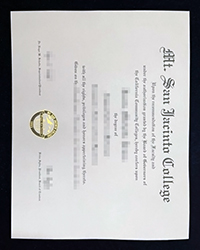 Which fake Mt. San Jacinto College diploma services do better?
