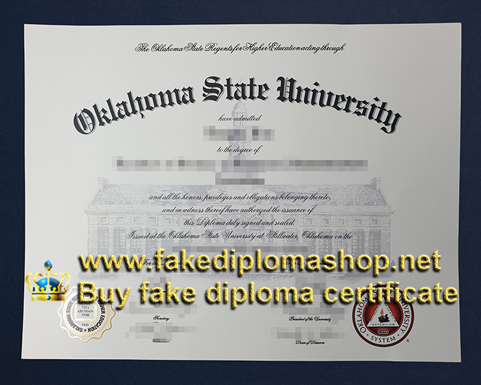 Oklahoma State University diploma, OSU diploma certificate Oklahoma State University diploma, OSU diploma certificate