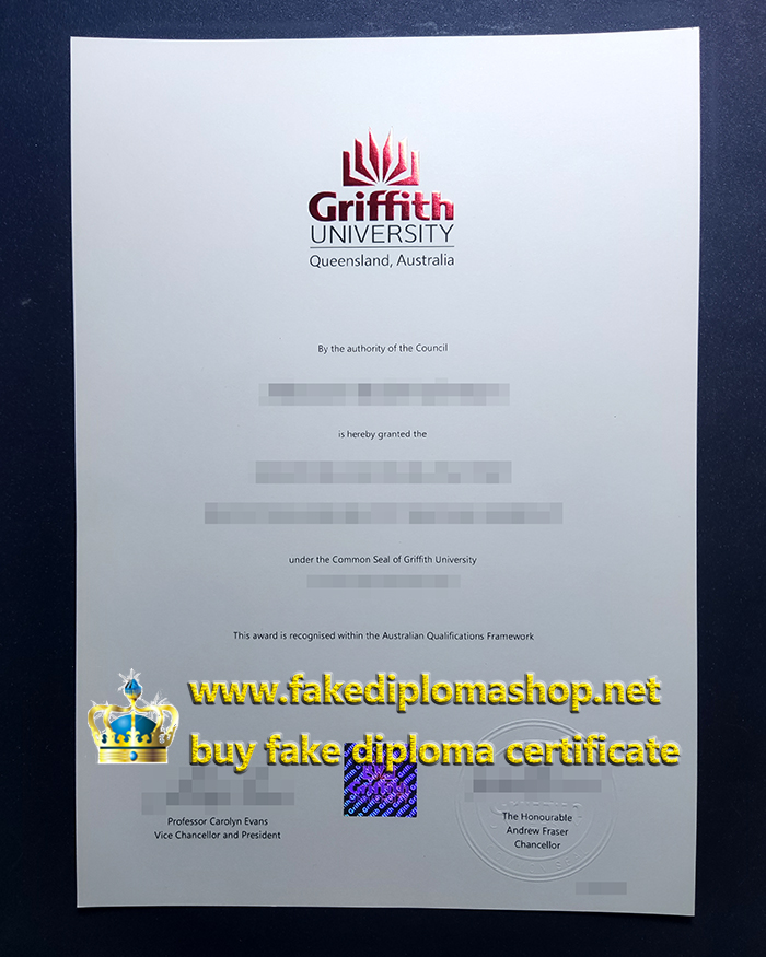 Griffith University diploma Griffith University diploma