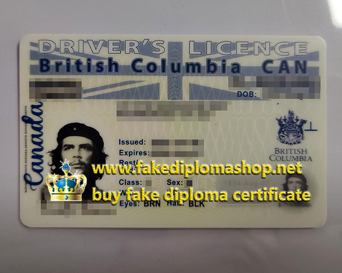 British Columbia Driver's Licence British Columbia Driver's Licence