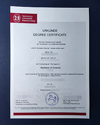 Technical University of Braunschweig fake diploma for sale