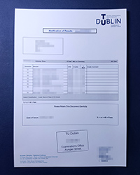 Buy TU Dublin fake transcript, Technological University Dublin fake transcript