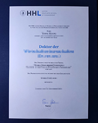 HHL fake diploma, Buy HHL Leipzig Graduate School of Management diploma online
