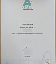 I want to get an Arden University degree in 2026