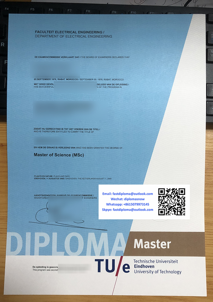 Technische Universiteit Eindhoven diploma
