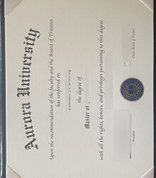 Lost your Aurora University diploma? Here’s how to get a replacement.