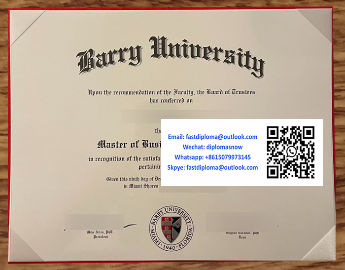 Barry University degree