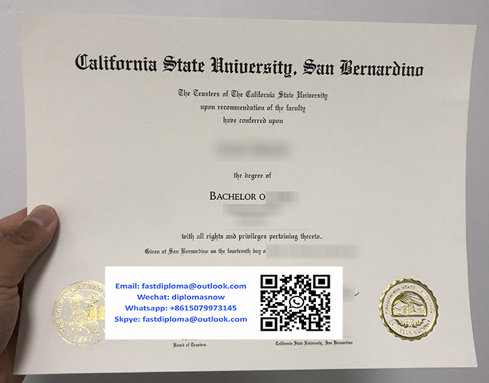 CSUSB degree CSUSB degree