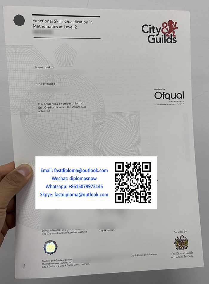City & Guilds Functional Skills Maths Level 2 Certificate