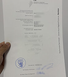 Options for Replacing a Hochschule Darmstadt Urkunde