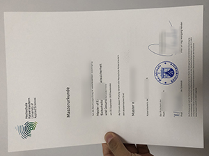 Replacement of the Hochschule Kaiserslautern Urkunde