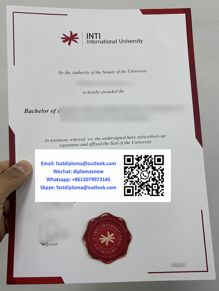 INTI International University degree INTI International University degree