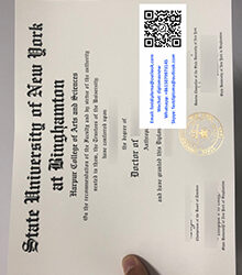 State University of New York at Binghamton degree 2025