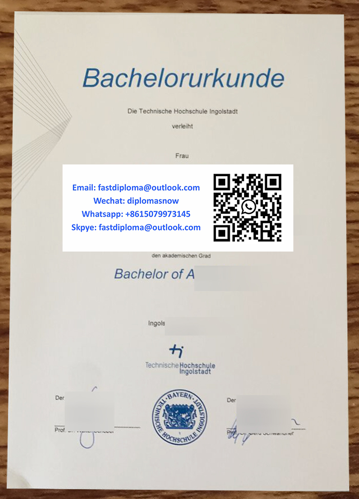 Technische Hochschule Ingolstadt Urkunde