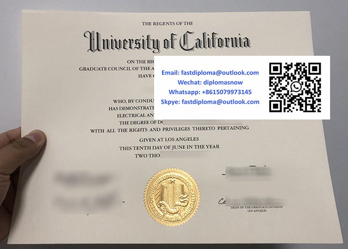 UCLA diploma