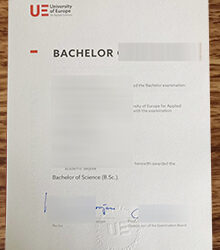 Lost your University of Europe for Applied Sciences Urkunde? No need to reissue it!