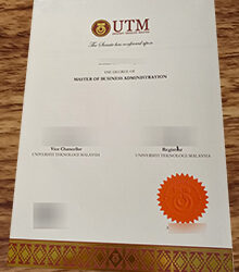 University of Technology Malaysia degree sample 2025