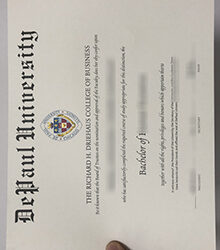 Fast replacement of Depaul University degree