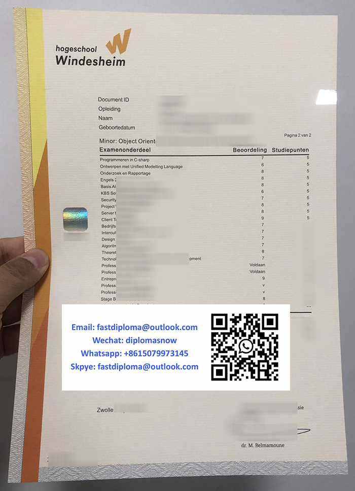 Windesheim transcript