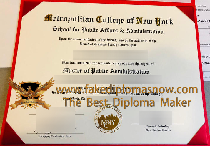 MCNY degree