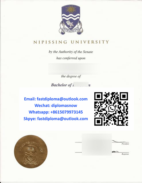 Nipissing University degree