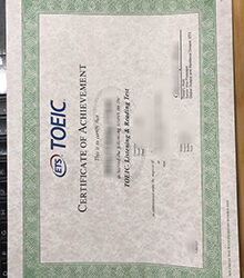 What’s the price for a TOEIC certificate online?
