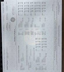 University of Michigan transcript sample 2026