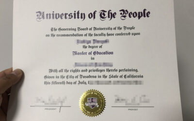 University of the People degree from California