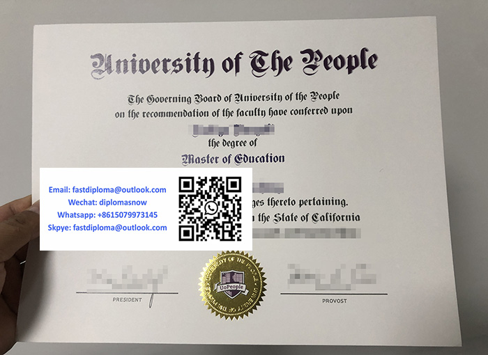 University of the People degree
