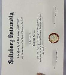 Quickly print Salisbury University degree