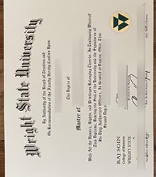 Simple Ways to Order Wright State University degree
