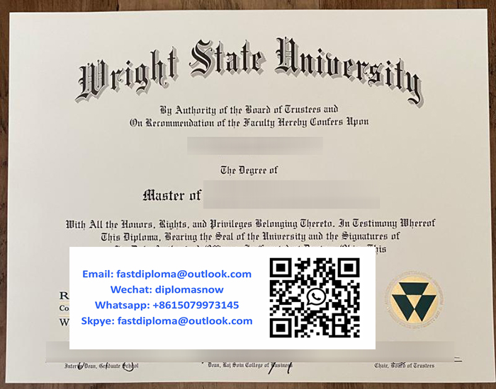 Wright State University degree