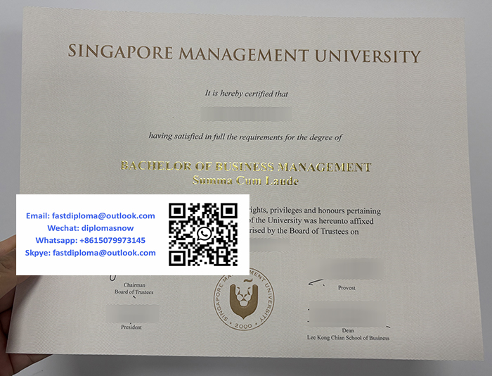 Singapore Management University degree
